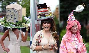 All the hats come in a range of colours and there is also the option of. The Most Outrageous Royal Ascot Hats Ever Hello Canada