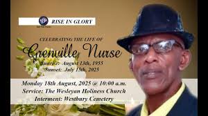 Remembering Grenville Alfred Nurse