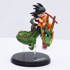 Anime Ball Z Super Saiyan Goku With Dragon Riding Pvc Action Figures Collection Model Toys Doll 14cm Kid Goku Dragon Ball Dragon Ball Z