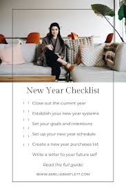 New Year Planning: The Complete New Year Plan Checklist — Amelia Bartlett |  Knoxville, TN