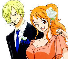 Sanji And Nami Photo From Episode Of Wedding Magazine One Piece Nami One Piece Fanart Anime