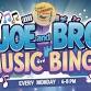 Joe and Bro Music Bingo