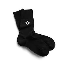 freemasons socks masonic mens black