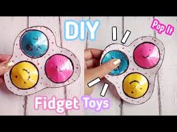 You can tuck them into backpacks or lockers and are a nice quiet fidget for school. The Best 30 How To Make Homemade Fidget Toys Pop It