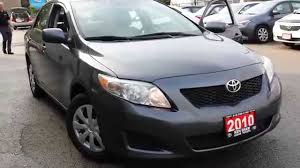 Measured owner satisfaction with 2010 toyota corolla performance, styling, comfort, features, and usability after 90 days of ownership. 2010 Toyota Corolla Ce Grey Automatic Youtube