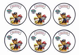 This nickelodeon series revolves around ryder a young boy who leads a pack of rescue dogs collectively known as paw patrol. Paw Patrol Birthday Printable