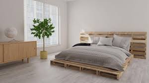 Betten sind unter den palettenmöbeln besonders beliebt und es gibt zahlreiche varianten, wie das palettenbett gestaltet werden kann. Diy Schlafzimmer Ein Bett Aus Paletten Selber Bauen Ratgeber Diybook At