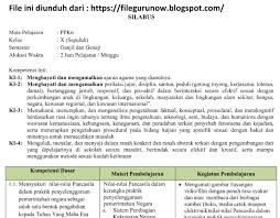 Silabus tik berkarakter smp kelas 7 semester satu. Silabus Pkn Kelas 1 Sma Ma Semester 1 Dan 2 Kurikulum 2013 Revisi 2018 File Guru Now