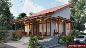 5 jenis tersebut adalah sloof, kolom, balok, ring balok, dan plat beton. Inspirasi Desain Rumah Tropis Sederhana 1 Satu Lantai Youtube
