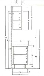 Alto de 70 | 90 cm, ancho de 60x60cm y profundidad de 35 cm. Las Medidas De Los Muebles De Cocina Descubrelo Muebles De Cocina Muebles Hacer Muebles De Cocina