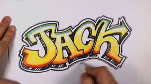I also use loads of exclamation marks in my instructables so watch. How To Draw Graffiti Letters Jack In Graffiti Lettering Mat Youtube