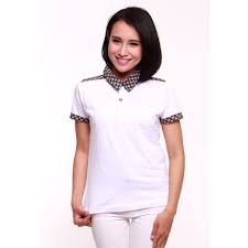 Beli produk kaos batik berkerah berkualitas dengan harga murah dari berbagai pelapak di indonesia. Batik Aksen Best Seller Baju Batik Atasan Wanita Kaos Berkerah Katun Kombinasi Batik Primisim Modern Shopee Indonesia