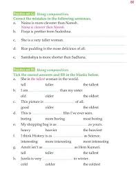 4th Grade Grammar Adjectives Adverbs Comparisons Grammar Worksheets Adverbs Worksheet Adjectives