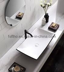 solid surfae bathrooom wash basin