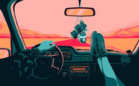 Chillhop S Cover Artwork On Behance Desktop Wallpaper Art Aesthetic Desktop Wallpaper Cover Artwork