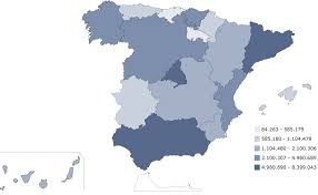 España es un país con una increíble diversidad geográfica y paisajística. Poblacion De Las Comunidades Autonomas De Espana Saber Es Practico