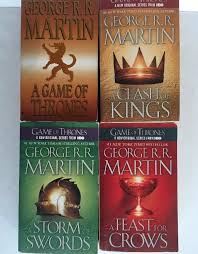 Game Of Thrones Books 1 4 Clash Of Kings Storm Of Swords Feast Crows 1 2 3 4 Game Of Thrones Books Books A Clash Of Kings