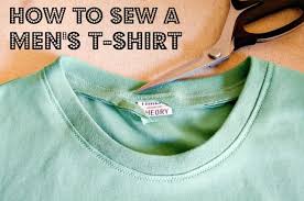 Tutorial Tuesday How To Sew A Men S T Shirt From Thread Theory Sewing Men Shirt Sewing Pattern Mens Tshirts