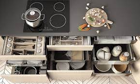 This handy insert will keep those tiny jars from tumbling out of your cabinet when all you need is the dried basil. Kitchen Cabinet Drawers Organization Ideas Design Cafe