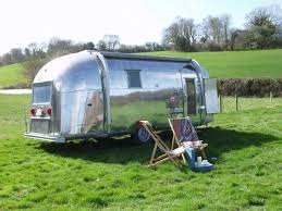 Classic Airstream Caravan Holiday Vintage Caravans Vintage Travel Trailers