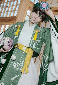 When you have 0 idea but still try to do something. Deku Kimono My Hero Academia Cosplay Costume For Sale