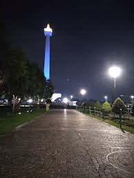  Monas Jakarta Indonesia Perjalanan Malam Pariwisata Fotografi Kota