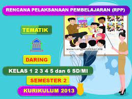 Semoga apa yang admin bagikan ini bermanfaat. Kumpulan Rpp Daring Tematik Semester 2 Kelas 1 2 3 4 5 6 Sd Mi Kurikulum 2013 Ruang Pendidikan