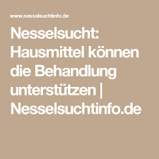 Nesselsucht Hausmittel Konnen Die Behandlung Unterstutzen Nesselsuchtinfo De Hausmittel Nesselsucht Behandlung
