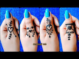 Most Attractive Finger Mehndi Design Thumb Tattoo Mehndi Web Youtube Di 2020 Tato Henna Henna Tangan Mehndi Designs