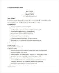 attorney resume templates pdf, doc