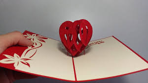 Make meaningful moments even more personal with handcrafted card making ideas that capture the mood and show loved ones how much you care. How To Make 3d Heart Valentine Day Pop Up Card Aoc Craft Pop Up Valentine Cards Pop Up Card Templates Heart Pop Up Card