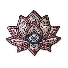 Mystical Lotus Evil Eye Patch Evil Eye Tattoo Eye Tattoo Tattoos