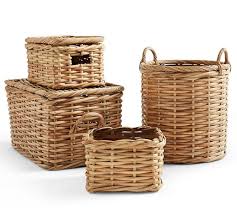 Maybe you would like to learn more about one of these? Aubrey Woven Storage Basket Collection Natural Pottery Barn