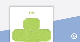 Blank Qr Code Activity Cube Template Teaching Resource Teach Starter In 2020 Qr Code Activities Cube Template Activity Cube