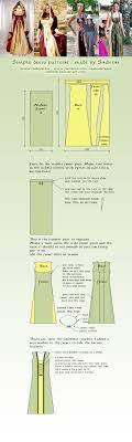 Simple Medieval Dress Pattern By Sindeon On Deviantart Medieval Dress Simple Medieval Dress Medieval Dress Pattern