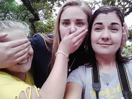 When people take pictures for the...