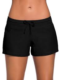 Sayfut Sayfut Women S Plus Size Swimsuits Board Shorts Side Split Waistband Swim Shorts Swimwear Bottom Swimwear Trunks Walmart Com Black Swimwear Swimwear Shorts Swimsuit With Shorts