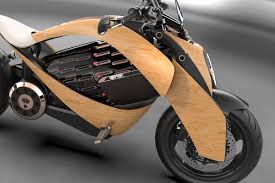 I'm happy to see the company still developing. Newron Ev 1 Wooden Motorcycle