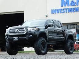Toyota encourages responsible operation to help protect you, your vehicle and the environment. 2017 Toyota Tacoma Trd Off Road 4x4 Crawl Control 6 Inch Lifted
