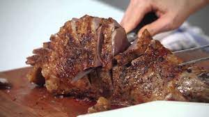 How to carve a leg of lamb. How To Carve A Bone In Leg Of Lamb Real Simple Youtube