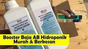 Maybe you would like to learn more about one of these? Booster Baja Ab Hidroponik Murah Berkesan Youtube