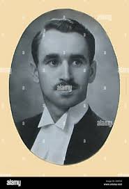 A vintage photo portrait from 1911 of Armenian man Stock Photo