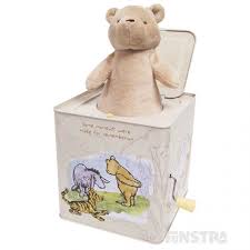 Winnie The Pooh Jack In The Box Funstra Australia Very colorful and bright, this clown's metal box features find best value and selection for your jack in the box musical wind up tin toy pink fairy brand new search on ebay. disney baby classic winnie the pooh jack in the box
