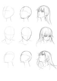 Zeichentechniken Bocetos Dibujos Pasos Para Dibujar Anime