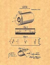 Sold by frame a patent and ships from amazon fulfillment. Amazon Com Tubular Core Of Toilet Paper Roll Patent Print 5 X 7 M12312 Posters Prints