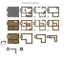 This is the first of my blueprints series. 2 Story Farmhouse Mk2 Wip Minecraft Houses Blueprints Minecraft House Plans House Blueprints