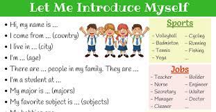 Maybe you would like to learn more about one of these? How To Introduce Yourself Confidently Self Introduction Tips Samples 7esl