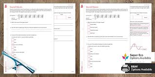 Multiple choice questions and answers on temperature mcq questions pdf covers topics: Ks3 Sound Waves Differentiated Homework Worksheets Beyond