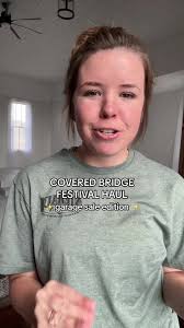 #coveredbridgefestival shopping haul 🛍️ #hauls #garagesales #thrifting  #photographersoftiktok