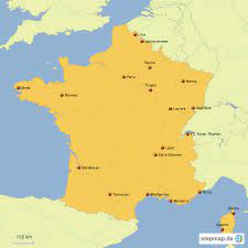 Media in category ligue 1 maps. Ligue 1 Frankreich Von Burns2805 Landkarte Fur Deutschland